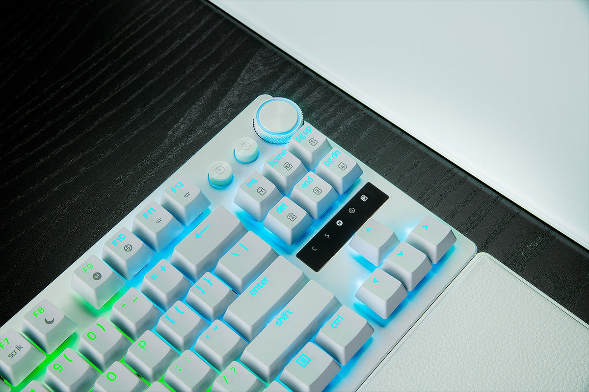 未開封Razer Huntsman V3 Pro Tenkeylessホワイト RAZER Razor HuntSman V3 Pro Tenkeyless JP (White Edition