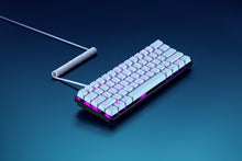 Load image into Gallery viewer, Razer PBT Keycap + Coiled Cable Upgrade Set - Mercury White
