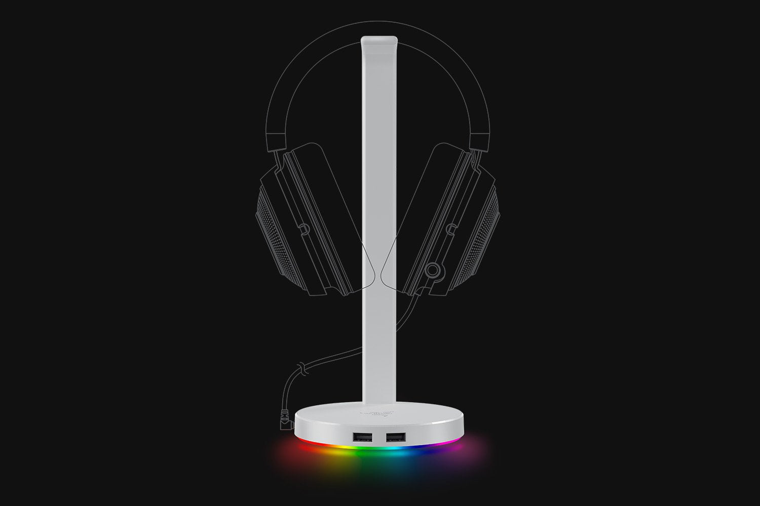 ヘッドホン razer BASE STATION CHROMA Amazon.com: Razer Base Station V2 Chroma Headphone Headset