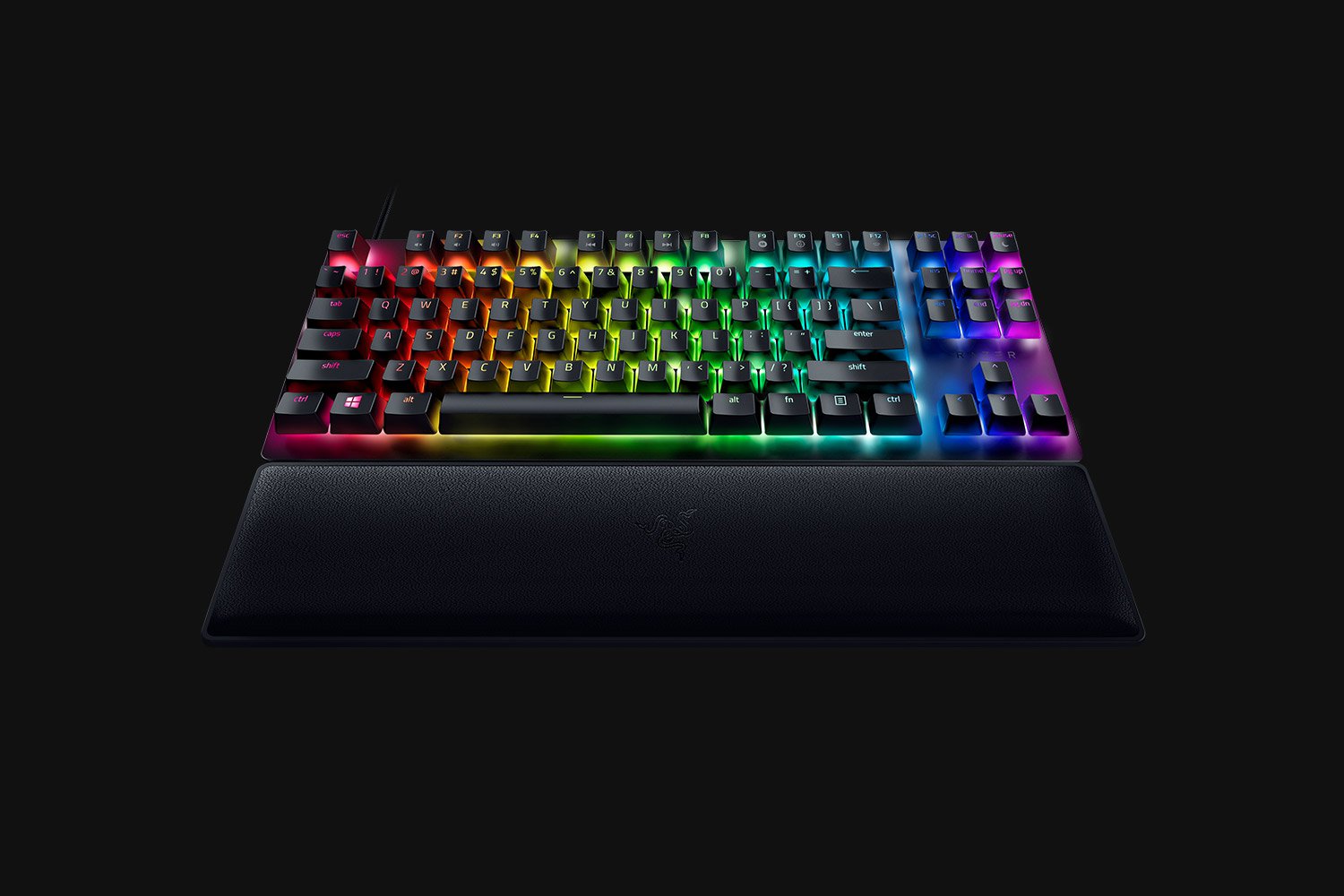 Razer Huntsman V2 Tenkeyless 赤軸 Razer リニア(赤軸) Huntsman V2 TKL レビュー 【静音性最強